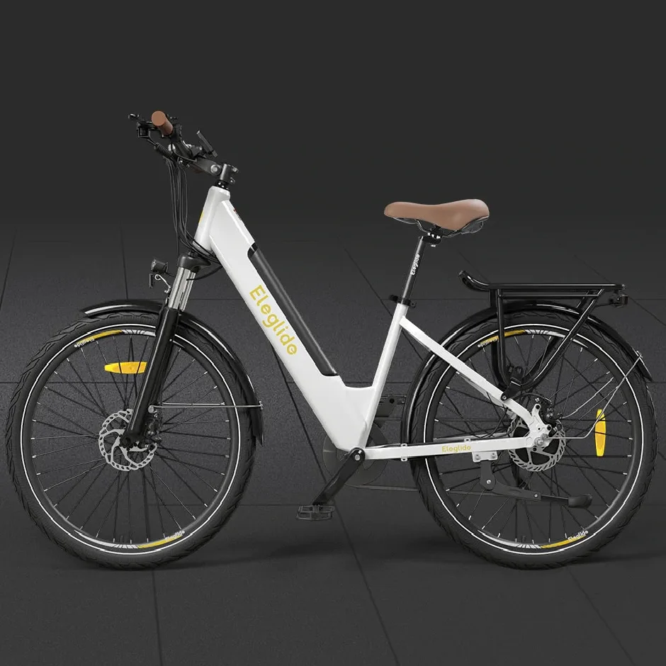 New Arrival Eleglide T1 STEP-THRU 250W 27.5 Inch Downhill Mountain City Carrying Cargo Electric Bicycle