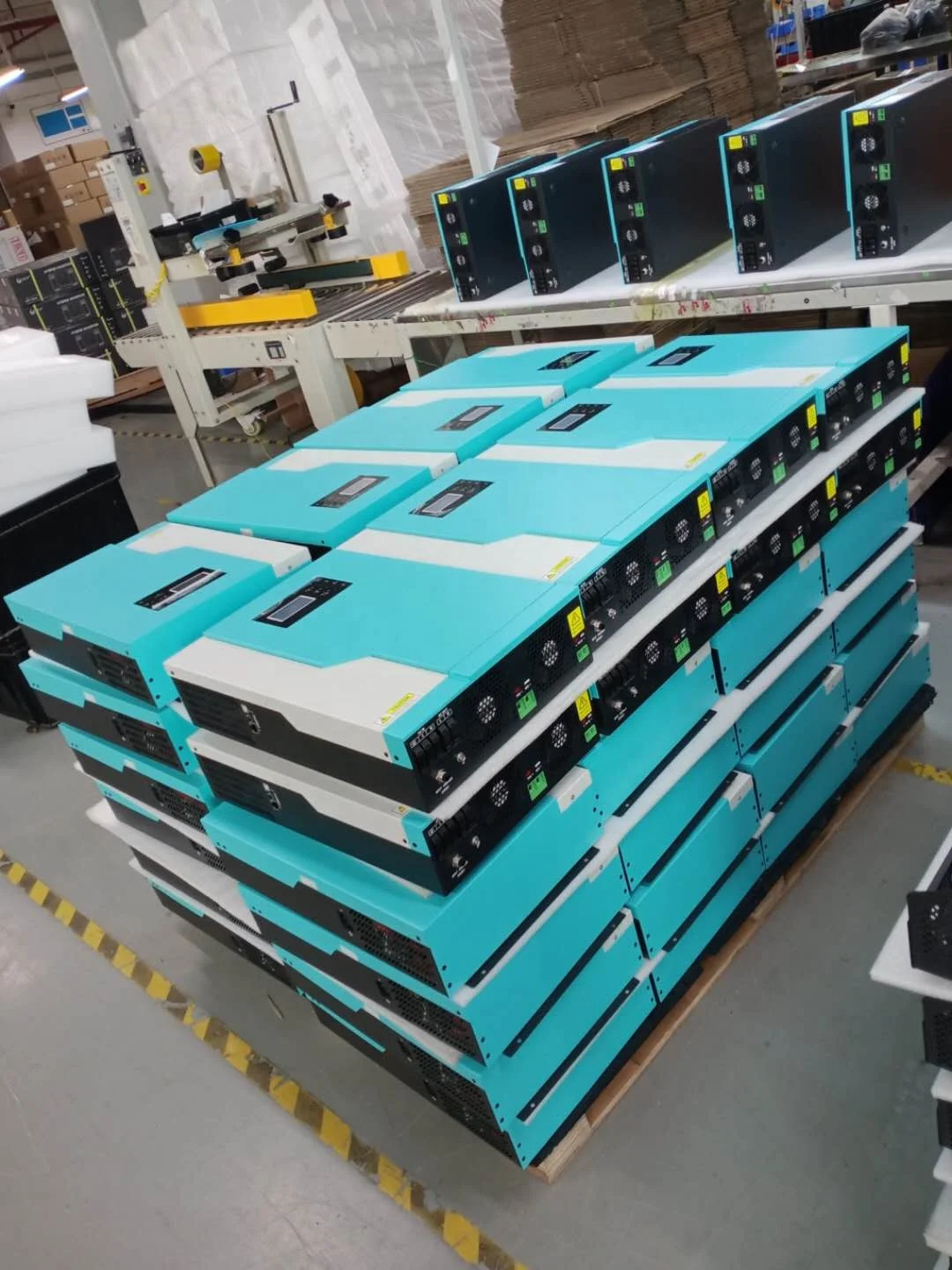 Горячая Распродажа 5.5KW 48V Plus Sine Wave 100A MPPT контроллер все в одном солнечный инвертор работает с/без
