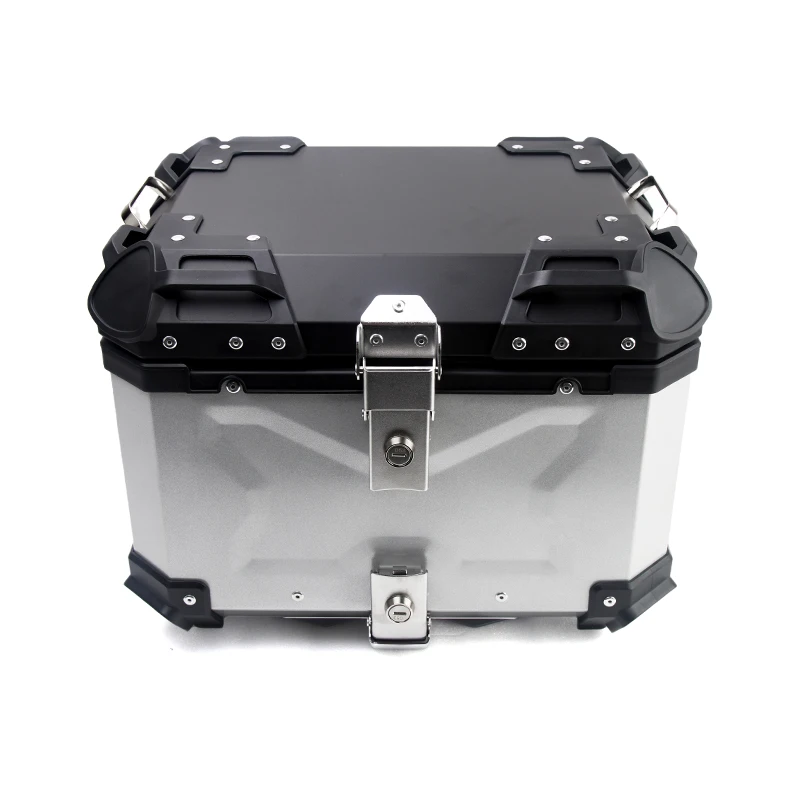 HKS hand food side bag motorcycle delivery box luggage pannier alloy top case trunk motorcycle tail boxes for scooter sale