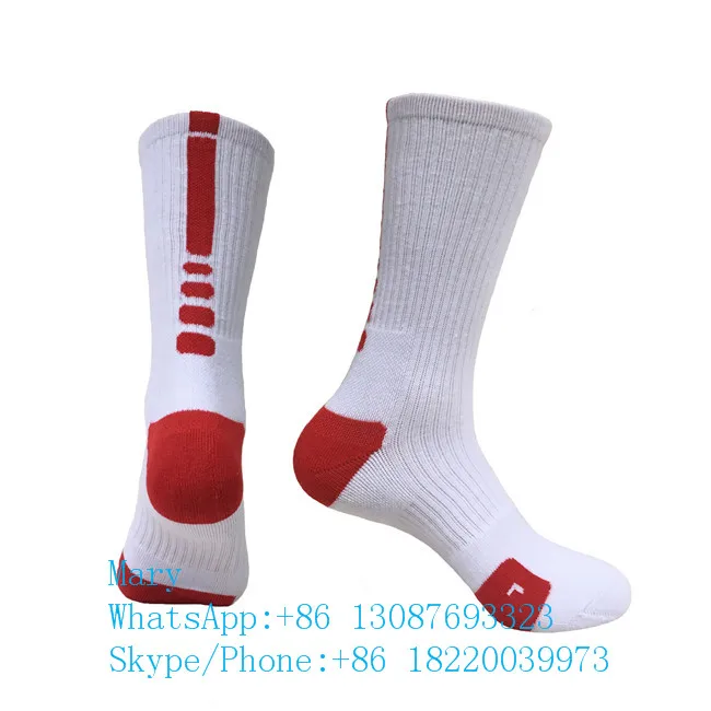 Running Hiking Athletic Cushion Socks Tennis Basketball Sport Mens Compression Socks