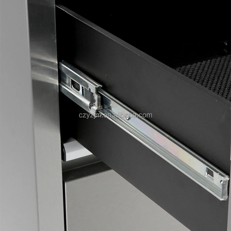 Stainless Steel Garage Cabinets Metal Roller Tool Box & Workbench for Tool Storage for Mechanics and Workshop Use