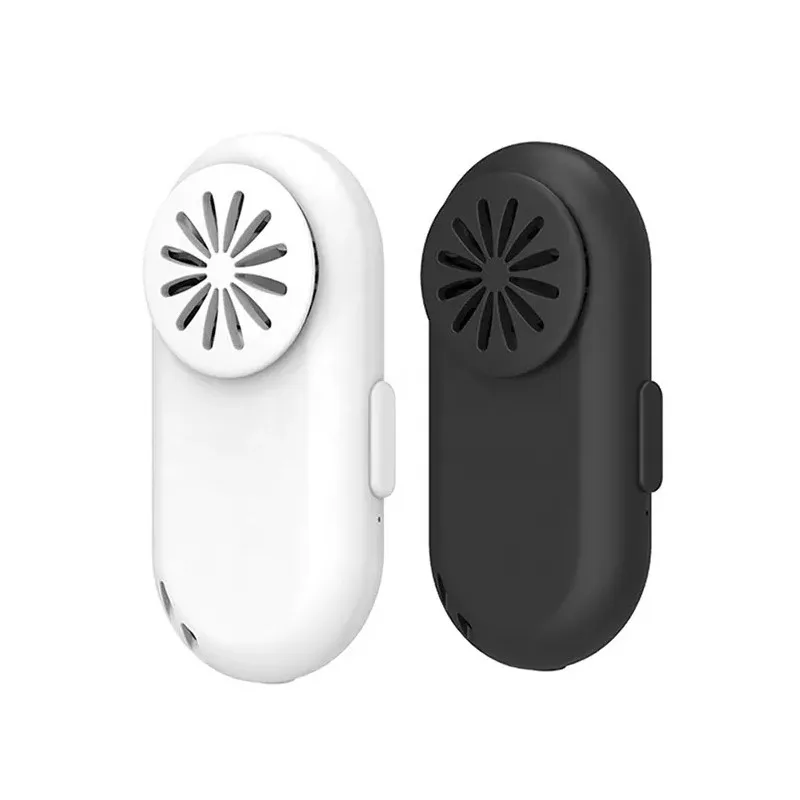 New Arrival Portable Mini Face Fan Clip Fan Wearable Air Filter USB Rechargeable Exhaust Mini Fans Wearable Air Face Maskes