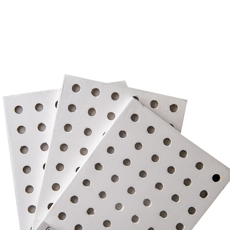 
12mm Eco-Friendly Fireproof Perforated Sound Acoustic Calcium Silicate Board for Wall and Ceiling 