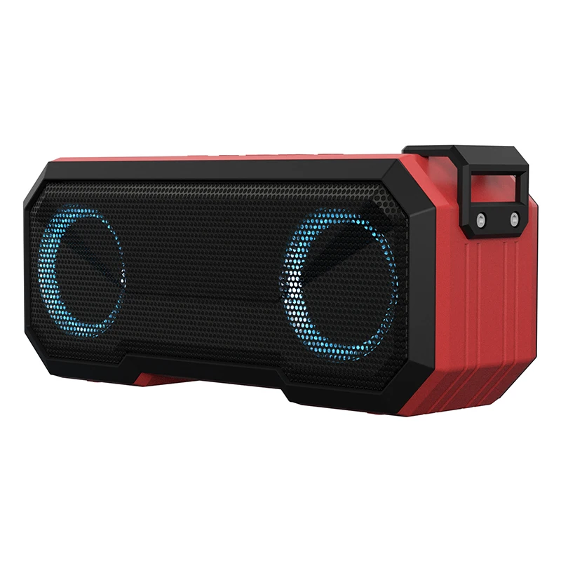 X8 IPX7 Waterproof Wireless BT Speaker And Colorful Luminous Audio Outdoor With Power Bank Subwoofer FM Radio
