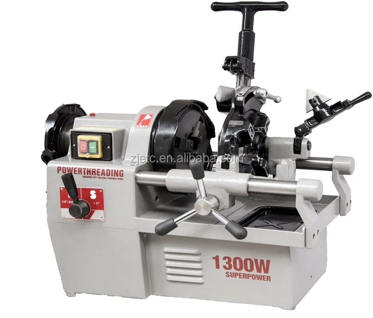 Сделано в Китае, профессиональный 1300 Вт, Зерноуборочные комбайны, обрабатывающие автоматически 2 дюймов портативный Электрический резьбонарезной станок трубы ZT-50F-A