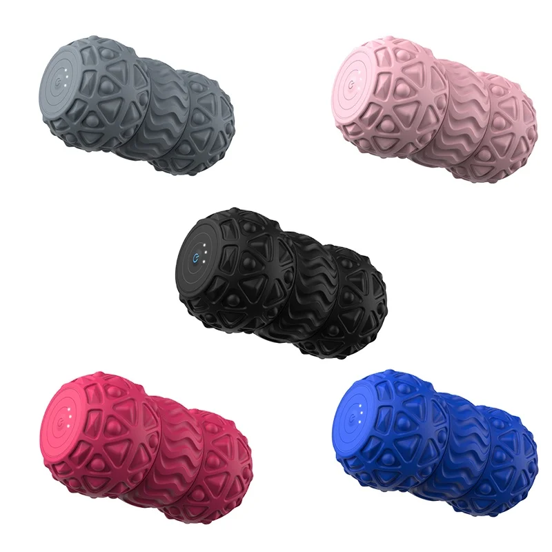 Massage Ball Yoga Massage Small Electric Foam vibrating Roller for Muscle Relief