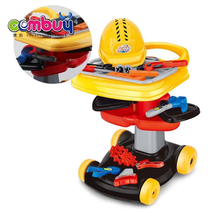 Новый продукт для использования в помещении Детская игровая тележка набор инструментов игрушки (24 шт.)