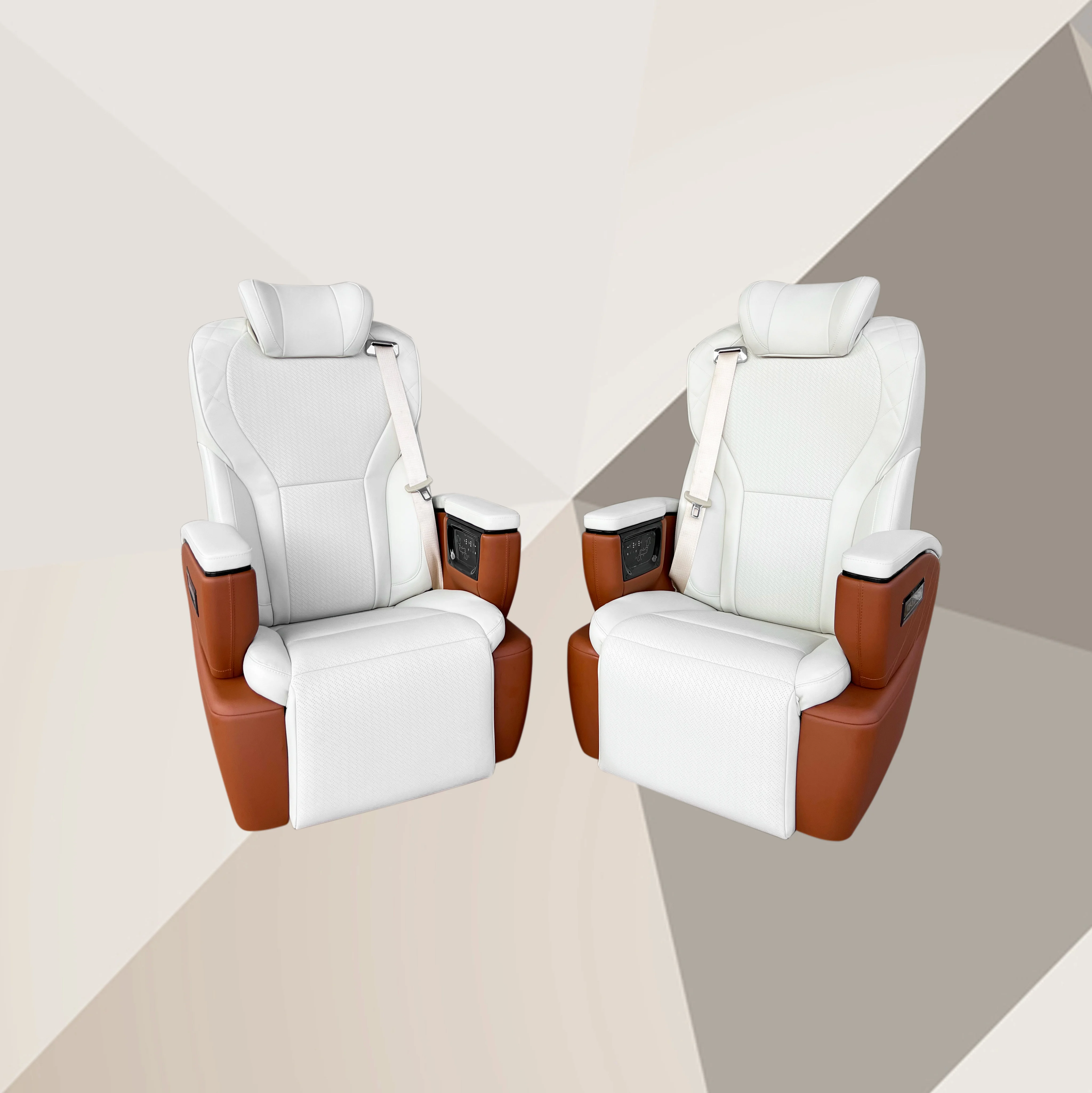 ST-AEF Interior Modified electric vip luxury bus seat van mpv suv seats with massage ventilate for toyota