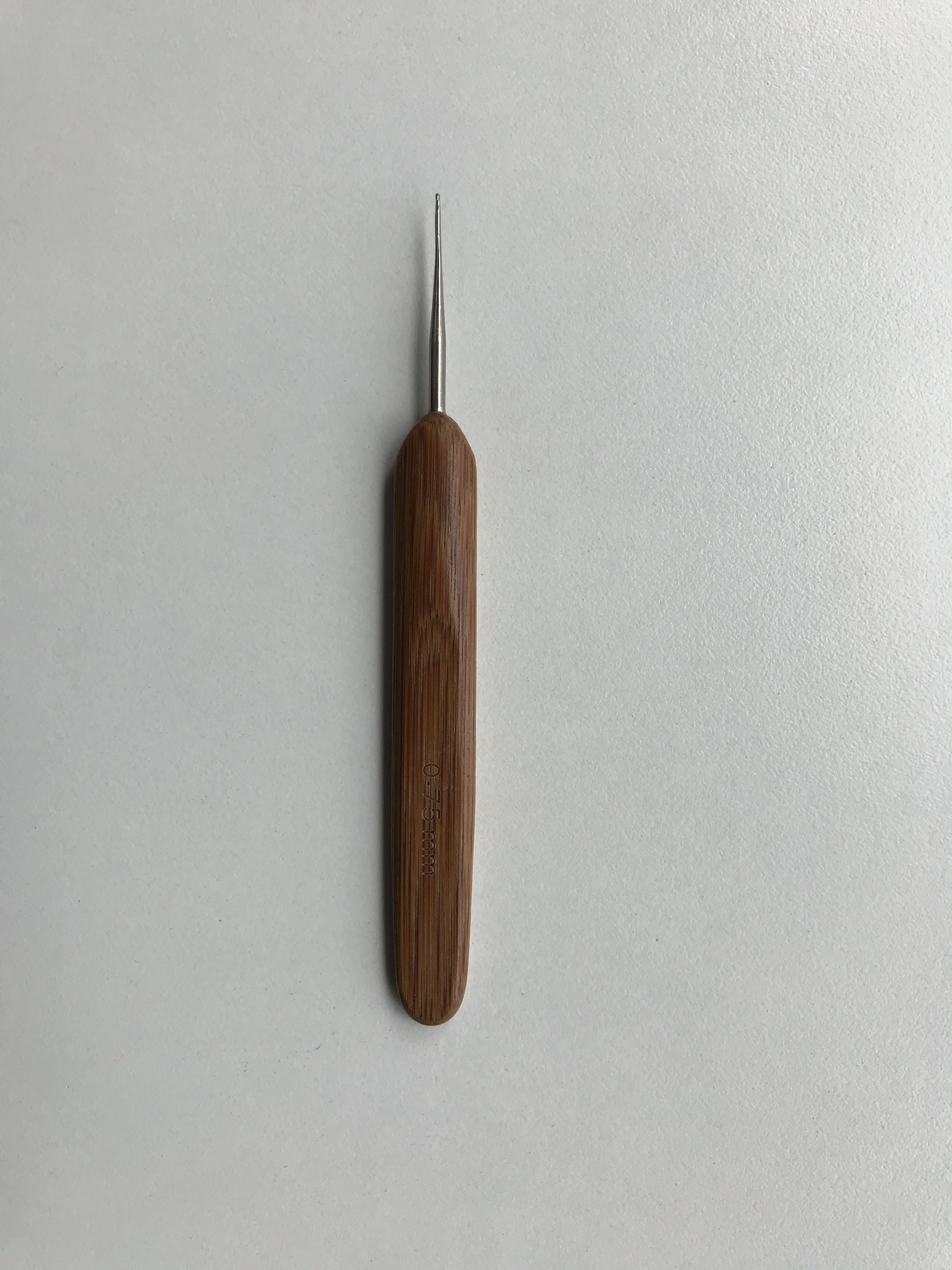 10-PCS Bamboo Crochet Needle Hooks.100% Natural Bamboo Handle Tool Making Dreadlock Braiding Hair.