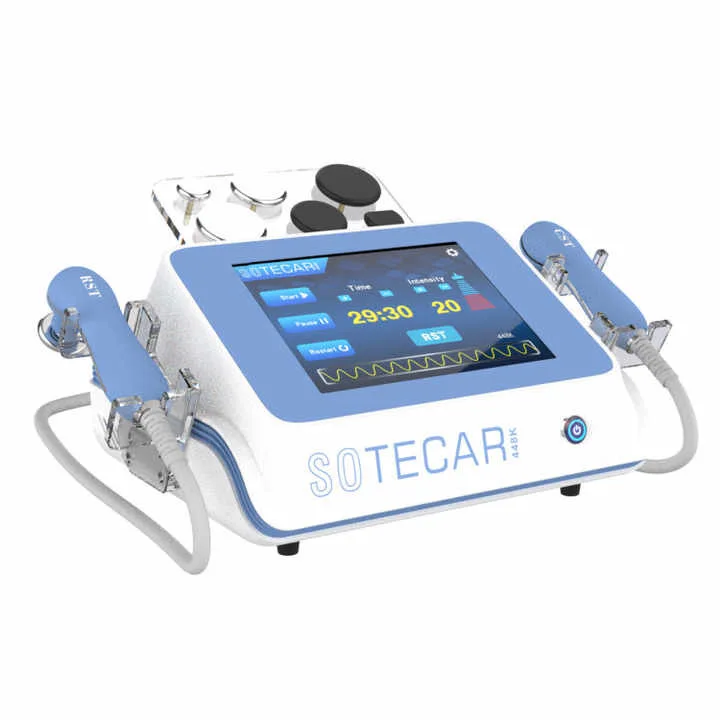 448K Active Deep Beauty System Tecar Therapy Physio RF Face Lift Body Shaping Diathermy Machine