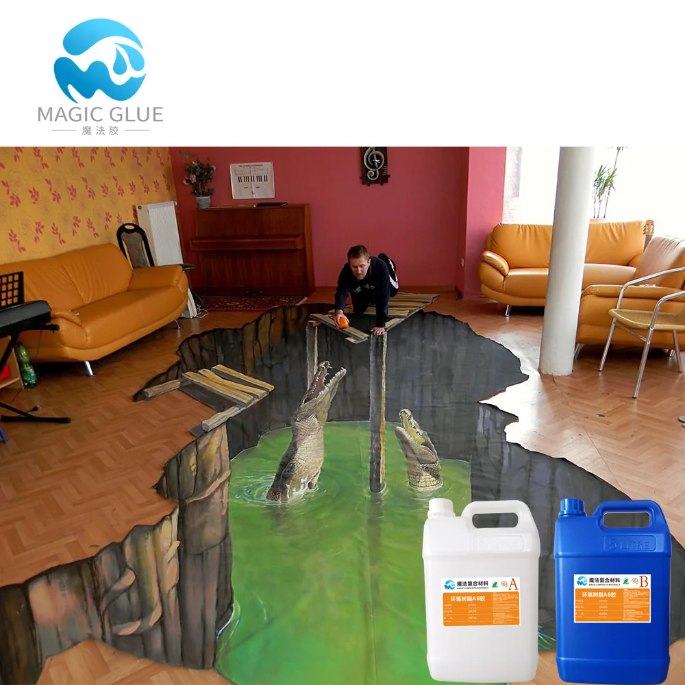 20 кв. м устойчивое к царапинам 3d напольное покрытие эпоксидное 3d напольное покрытие