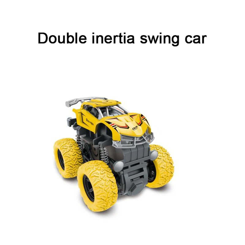 Pull Back Car Mini Pullback Off-Road Vehicle Double Inertial Diecast Cars Toy