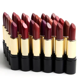 Wholesale Permanent Makeup 30 Color Natural Vegan Cosmetic Waterproof Own Brand Custom Velvet Matte Lipstick
