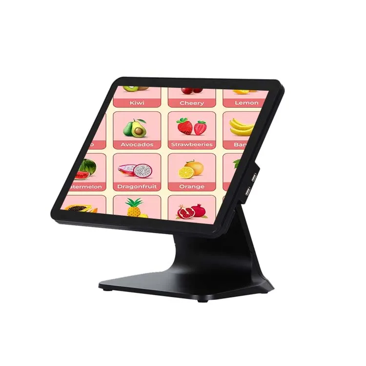 15 Inch Cash Register Win 10 Dual Single Screen Pos System I5 Gen10 8G 128G Pos Touch Terminal With Cash Box For Business