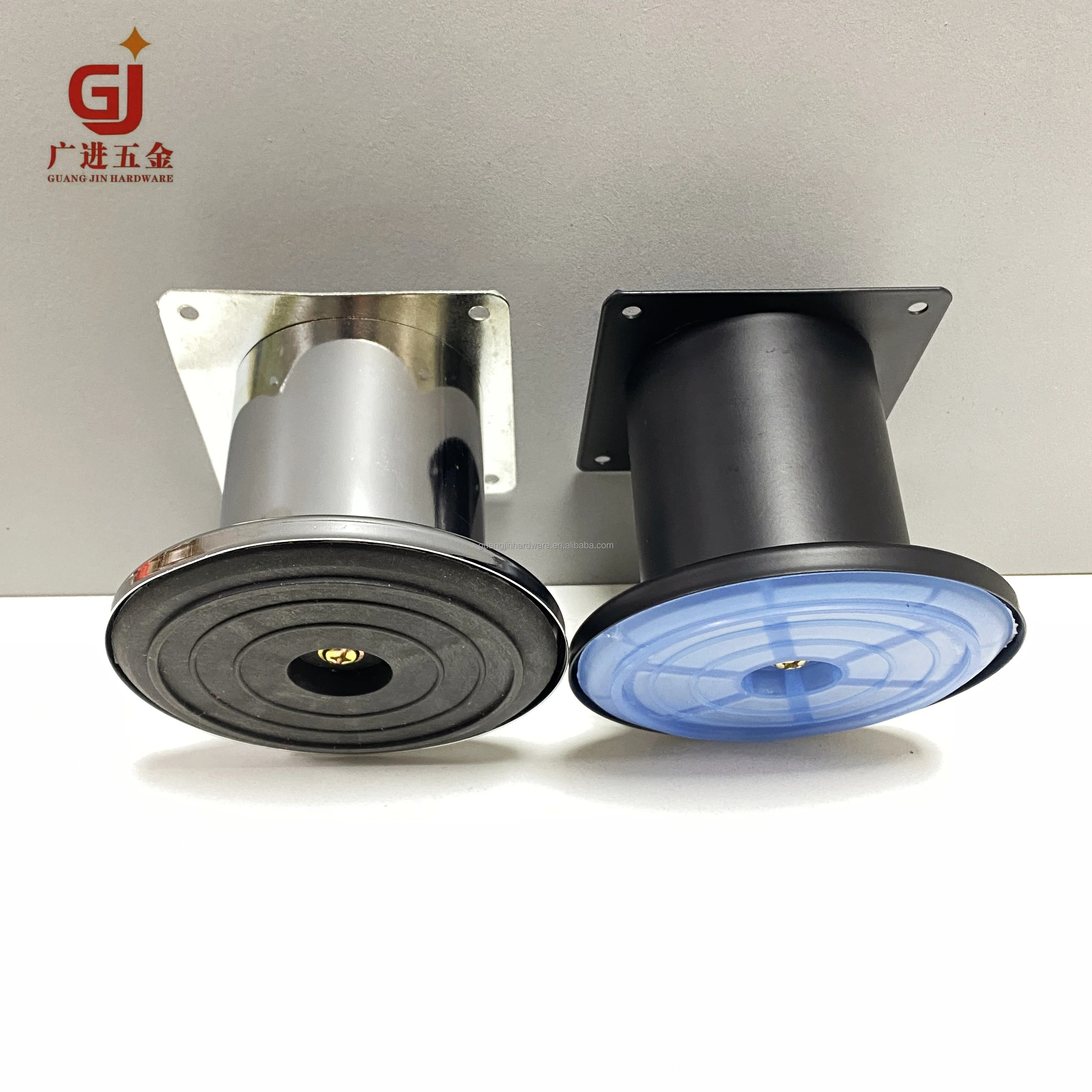 GJ-021 Hot Sale Furniture Hardware Round Sofa Leg For Bed And Cabinet Leg