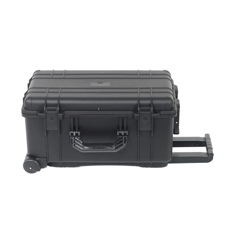 Hard PP Plastic Trolley Tool Box Air Captain Equipment Storage Case Fight Rolling Toolbox with Foam