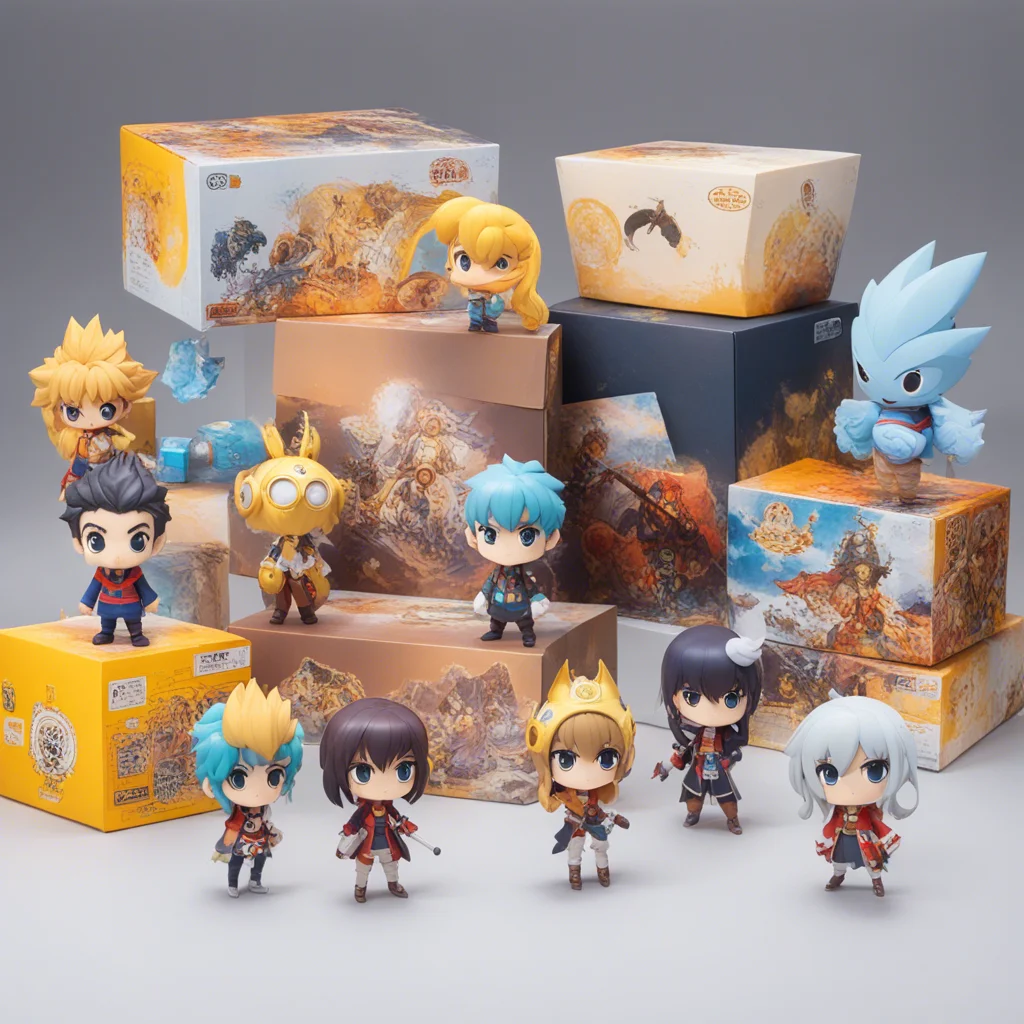 Soli Custom High Quality Blind Box Toys Figures Mystery Blind Box Packaging