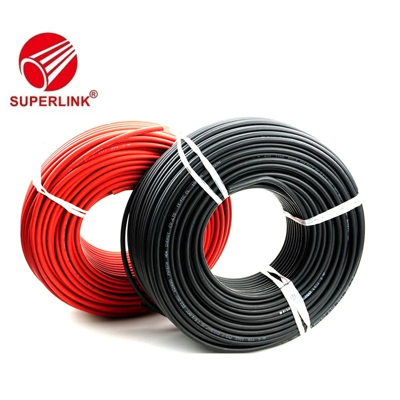 Производство Ханчжоу, фотогальванический кабель новой энергии, PV-кабель, одножильный Солнечный Кабель 4 мм