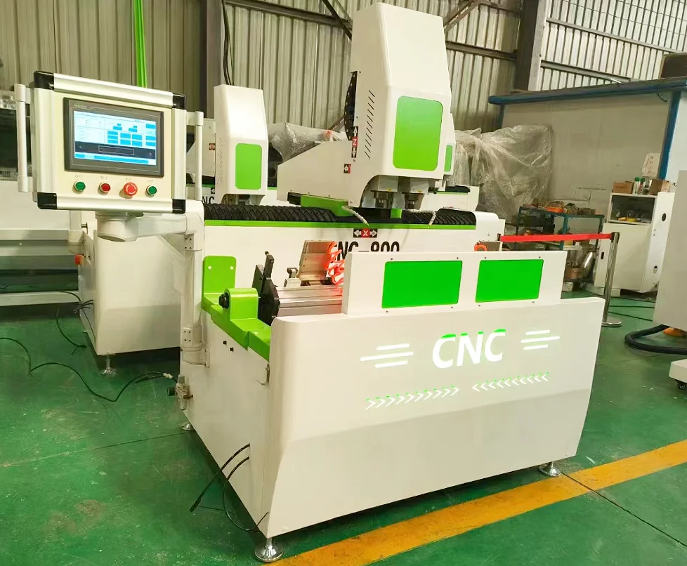 2024 High Speed Metal Door Drilling Holes Machine Aluminum Profile CNC Drilling Milling Machine For Aluminum Windows