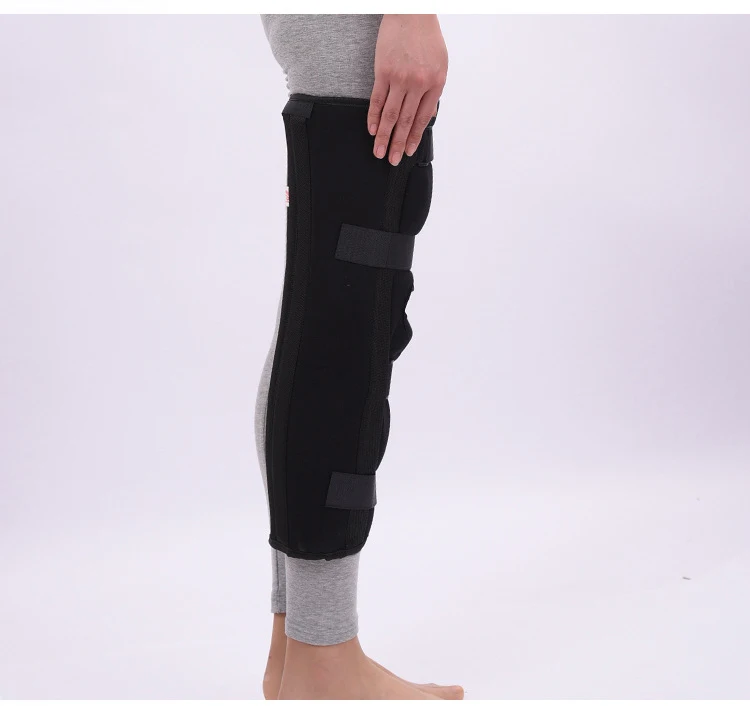 Wholesale Orthopedic Knee Immobilizing Splint Factory Made with Price Discount Medical Leg Brace with Breathable Hinged Knee Pad