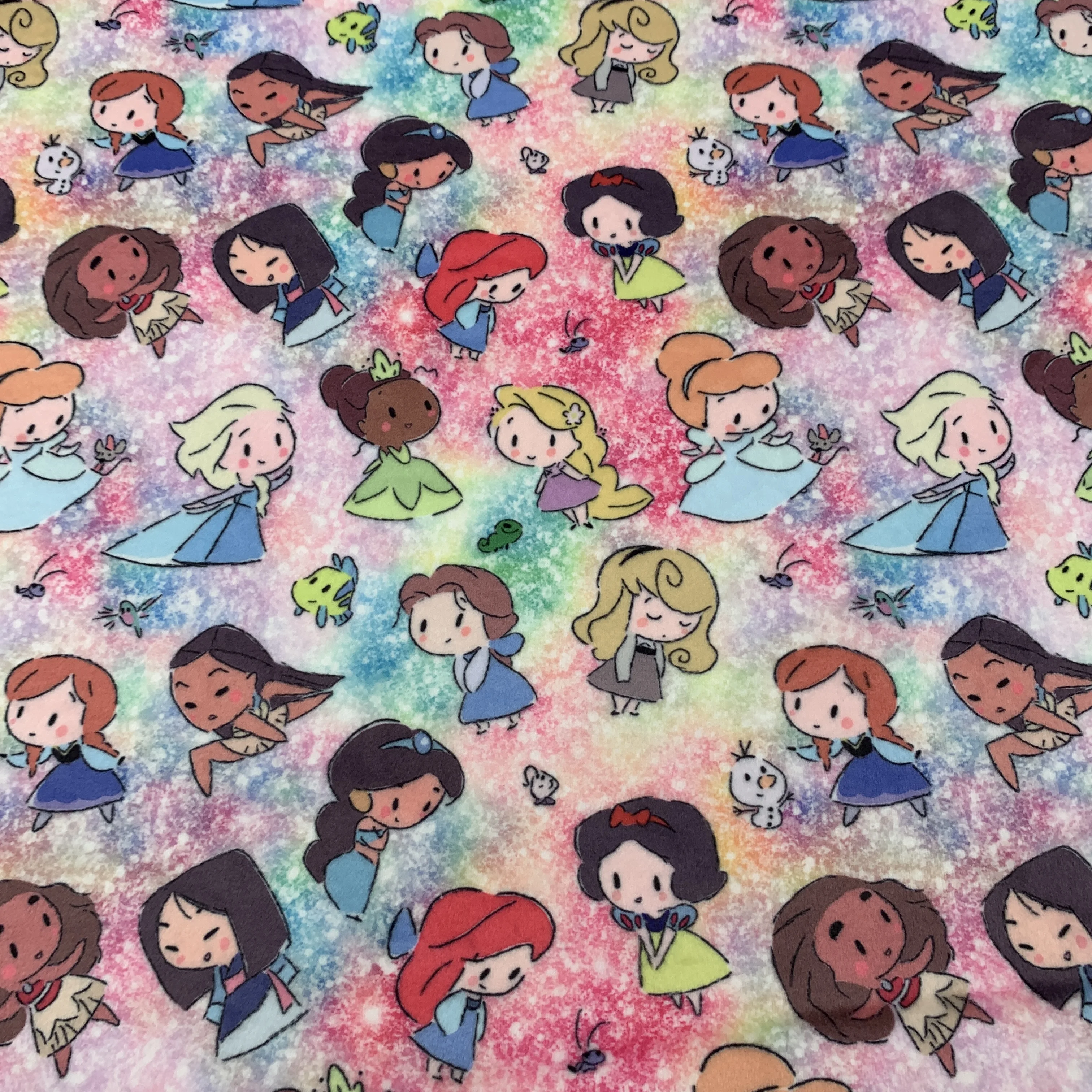 Hot-selling customize digital printing elastic knitting 100% poly baby blanket double sides squish minky fabric