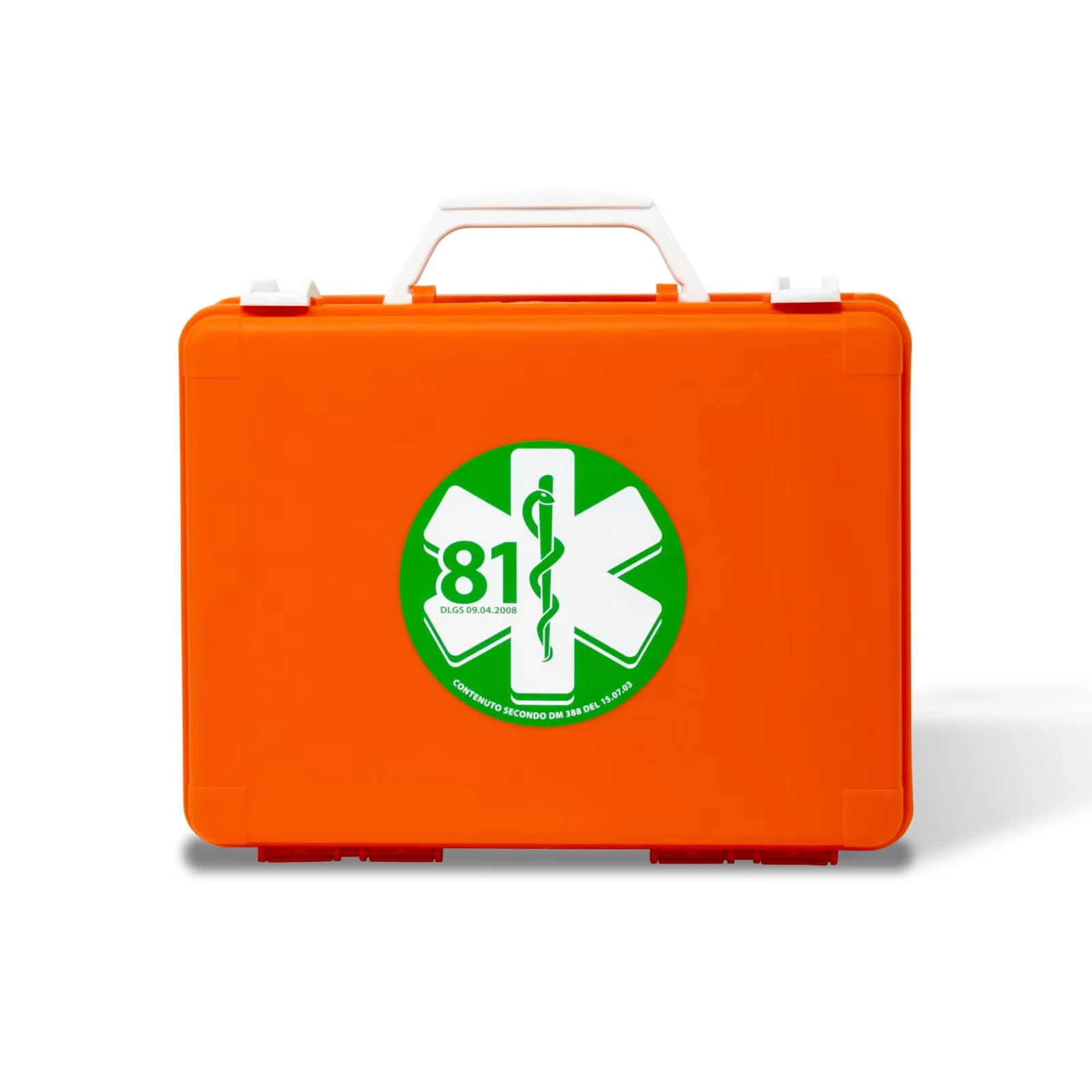 Italian Supplier PVS Medic 1 - Medium Size First Aid Kit With 1 Sterile Forceps And 1 Tourniquet With 2 Years Warranty