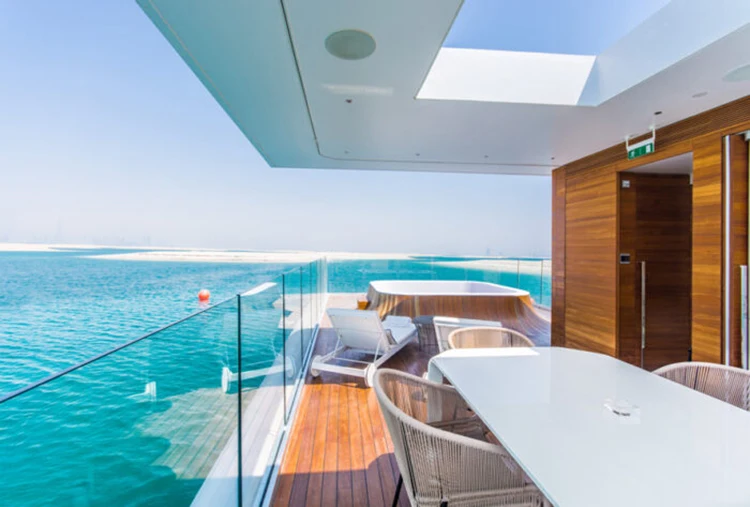 Amazing Double Storey Floating Hotel Water House Floating Modular House Prefab House Floating Seahorse Villas Live On The Water