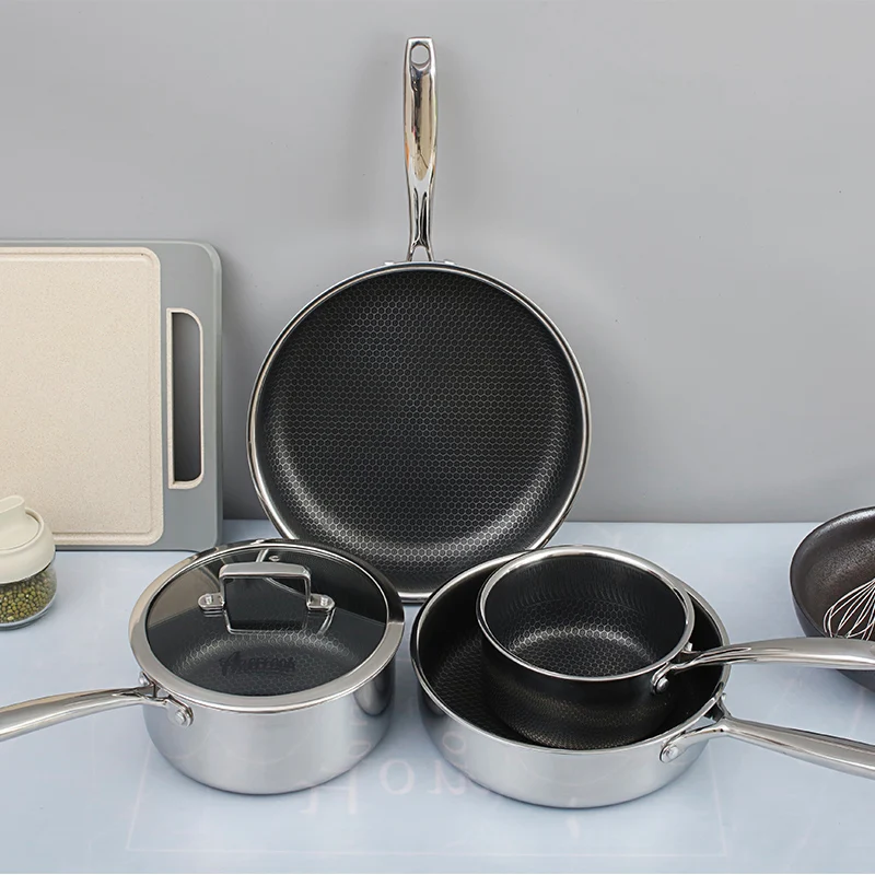 Non Stick Coating Stainless Steel Induction Frypan