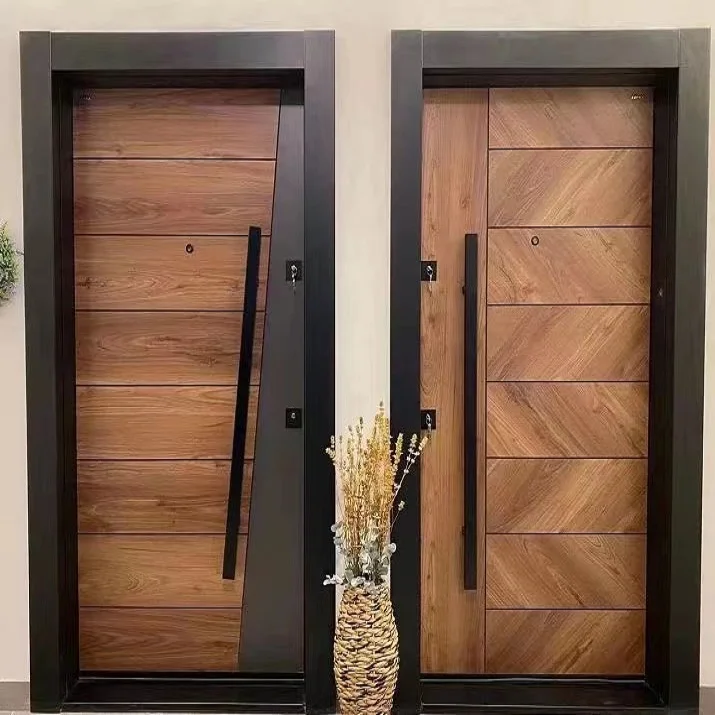 Give $ 500 cash coupon New design single iron safety door