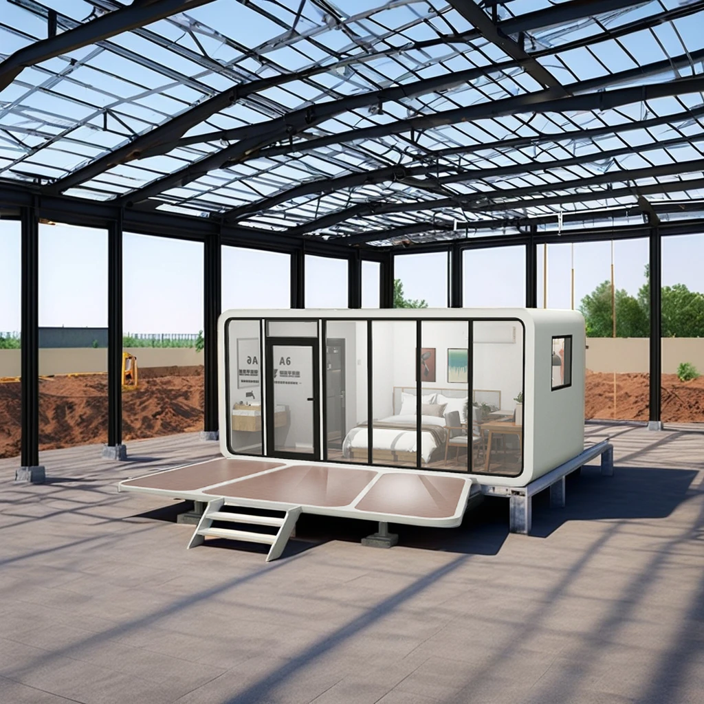 Extendable Luxury Model 40ft 20ft 2 Story Pod House Prefab Combination 3 Bedroom 2 Bath Apple Cabin