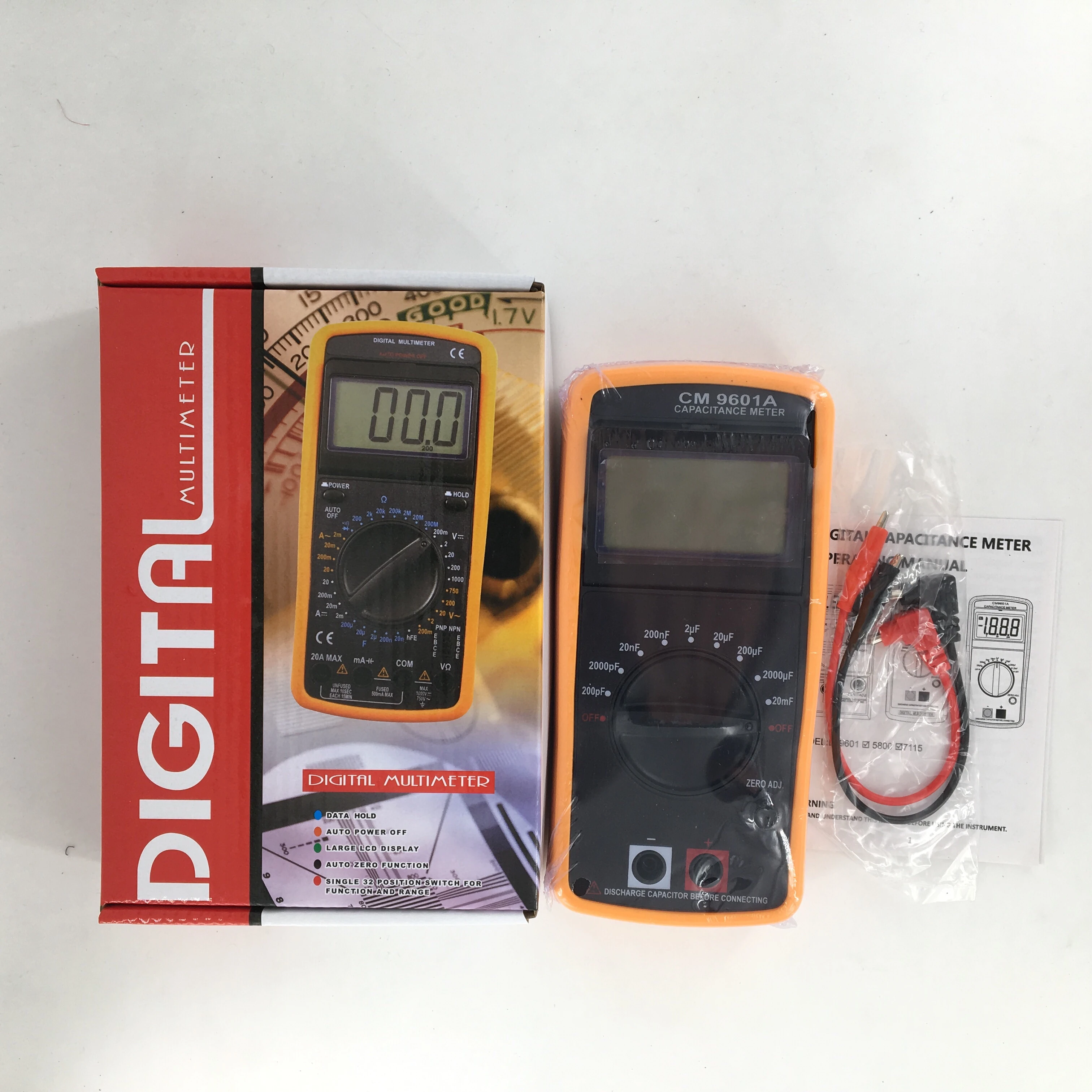digital multimeter CM9601A Digital Capacitance Meter