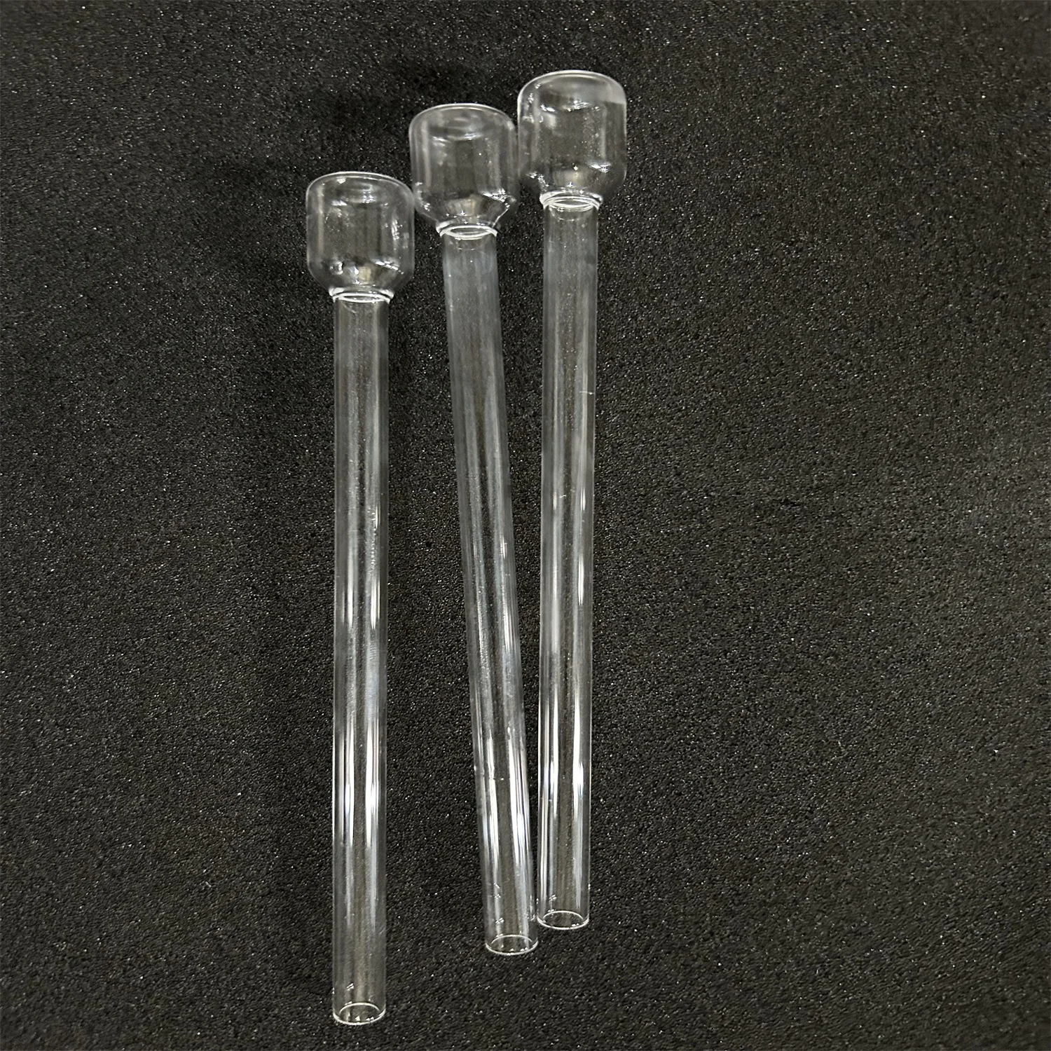 customize Quartz glass Test tube spherical combustion High temperature Quartz test tube