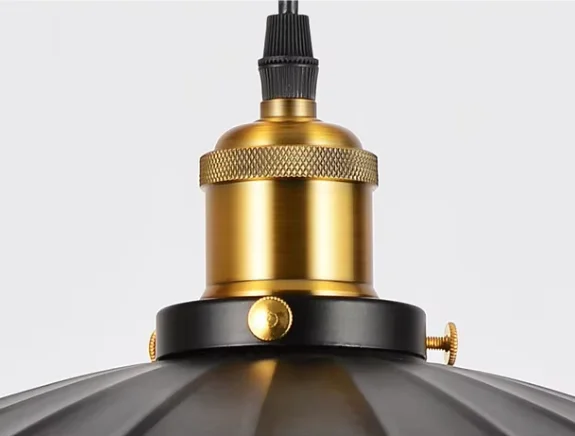 Chandelier Iron Retro Black Modern Lamp Simple Restaurant Bar Pendant Light 3 Pieces Industrial Style Hotel Decoration