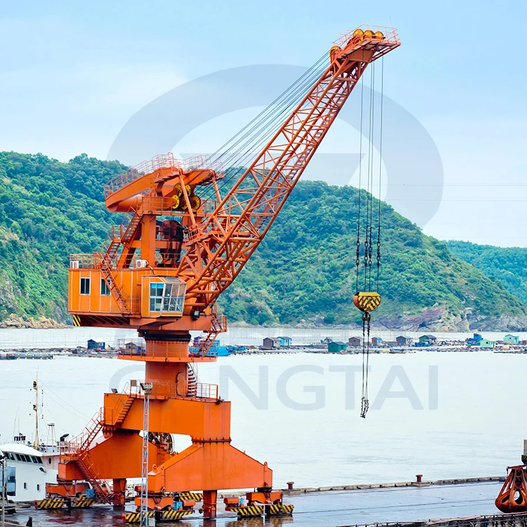 High Quality Fixed Portal Crane Rotating Homework Hydraulic Portal Crane for Shipbuilding Industry