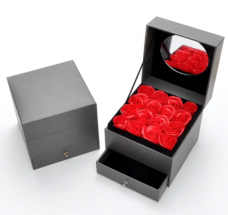 2021 Роскошная картонная подарочная коробка с крышкой и выдвижным ящиком в индивидуальном стиле