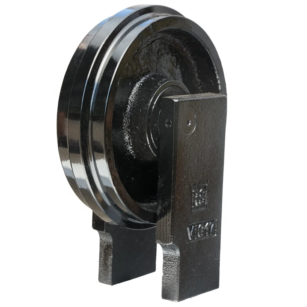 Construction machine mitsubishi dozer parts BD2G BD2H BD2F front idler