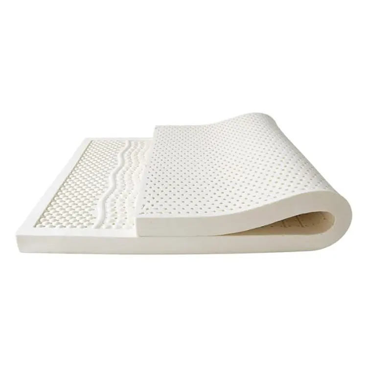 Queen Size Design Custom Natural Rubber Tatami Topper Hotel Home Bed Folding in a Box Soft Latex Mattress Full Size Massage