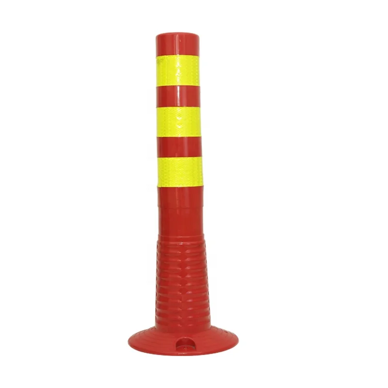 750mm Tpu Pu Pe Height Warning Post 0.8kg Road