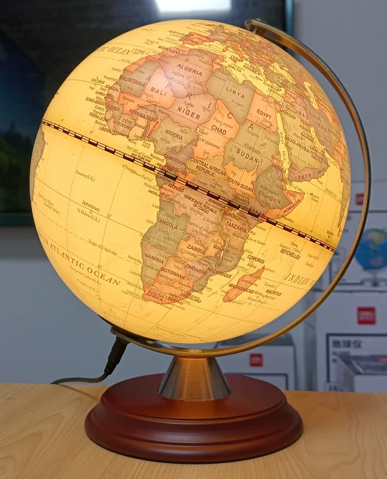 Manufacturer High Quality Eco-friendly Glow Antique Leveraging Holden Lightup Gift Planet World Globe