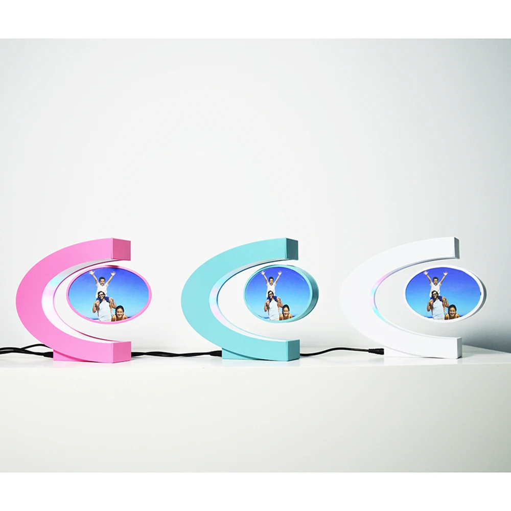 Hot Sales Magic C Shape Floating Photo Frames for Family Party