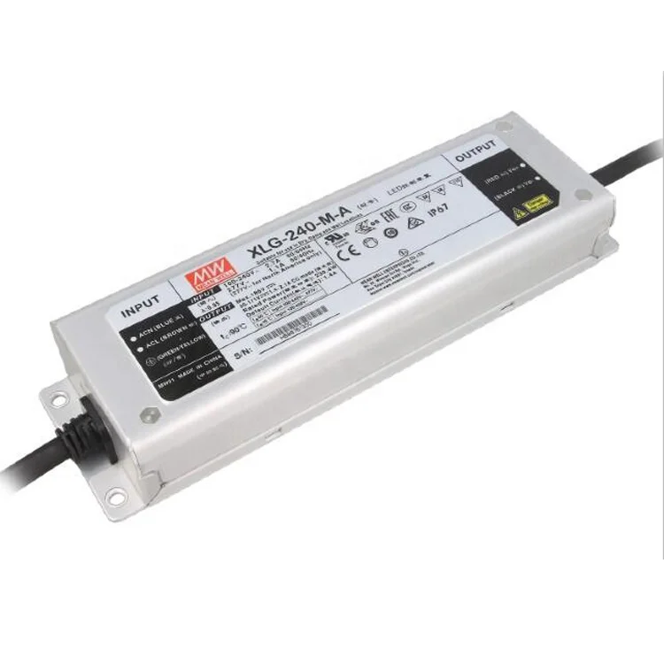  MEANWELL бренд Mean Well представляет XLG-240 240 W XLG 240H XLG-240-H-AB XLG-240-H XLG-240-H-A светодиодный