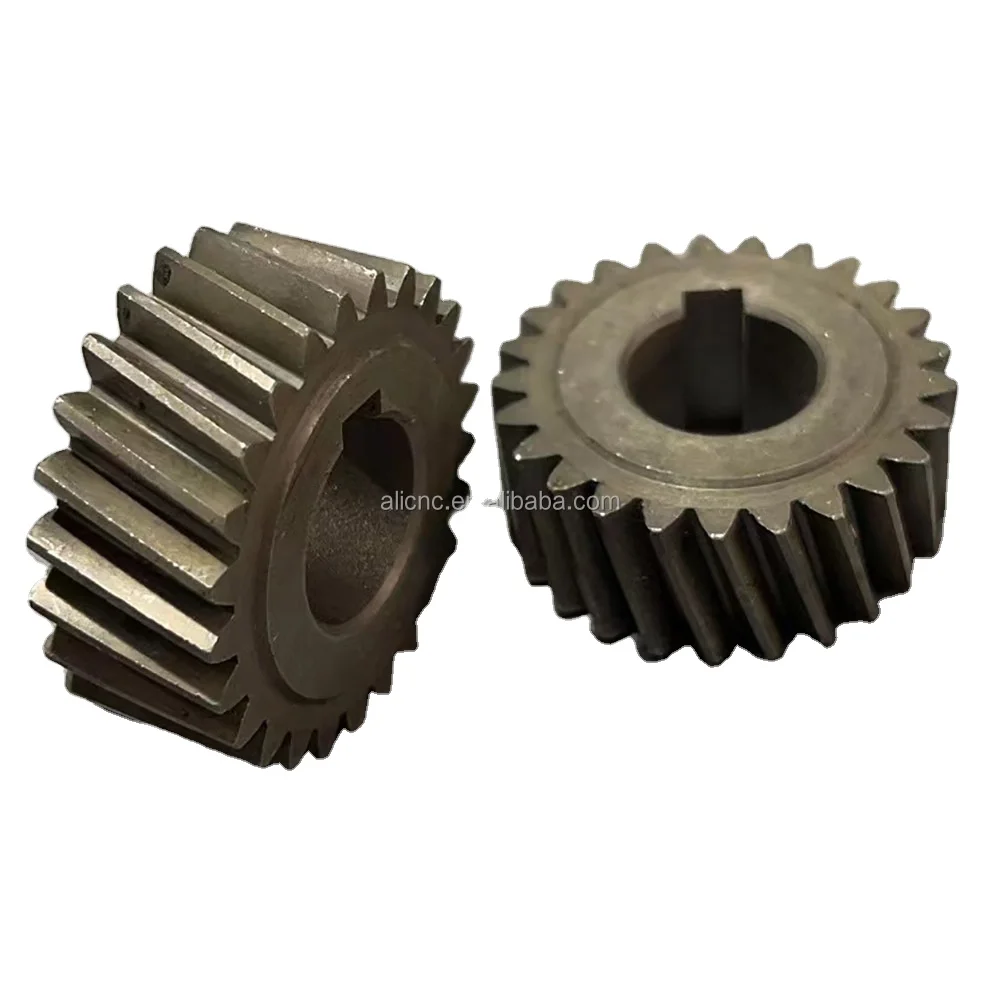 High Precision Cnc Milling Turning Service Steel Bevel Helic Rack Gears Pinion Custom inner Ring Spur Nylon Plastic Gears Sets