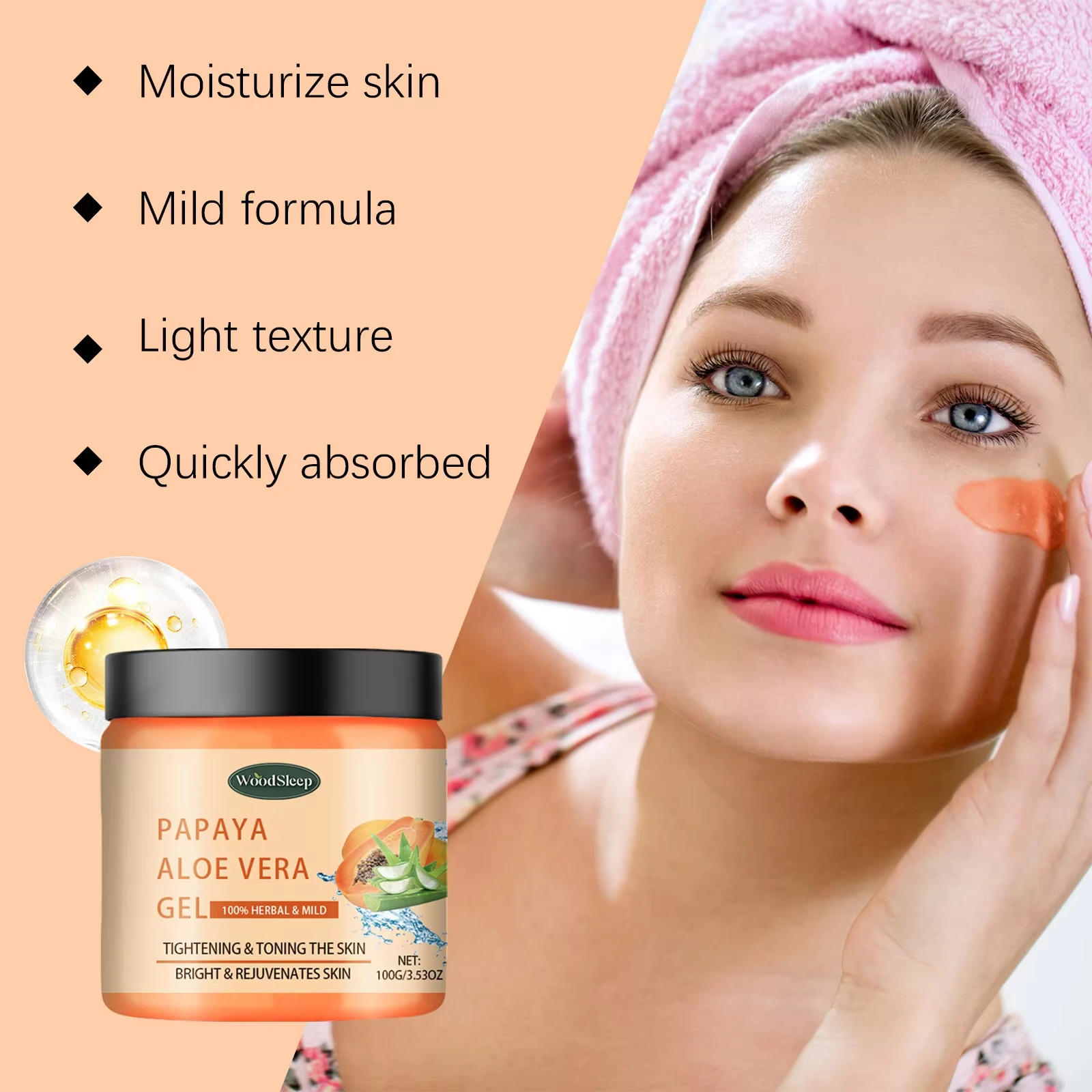 Popular Fine Lines and Wrinkles Reducing Suitable for Sensitive Skin Keeps Skin Moist and Soft Face Cream