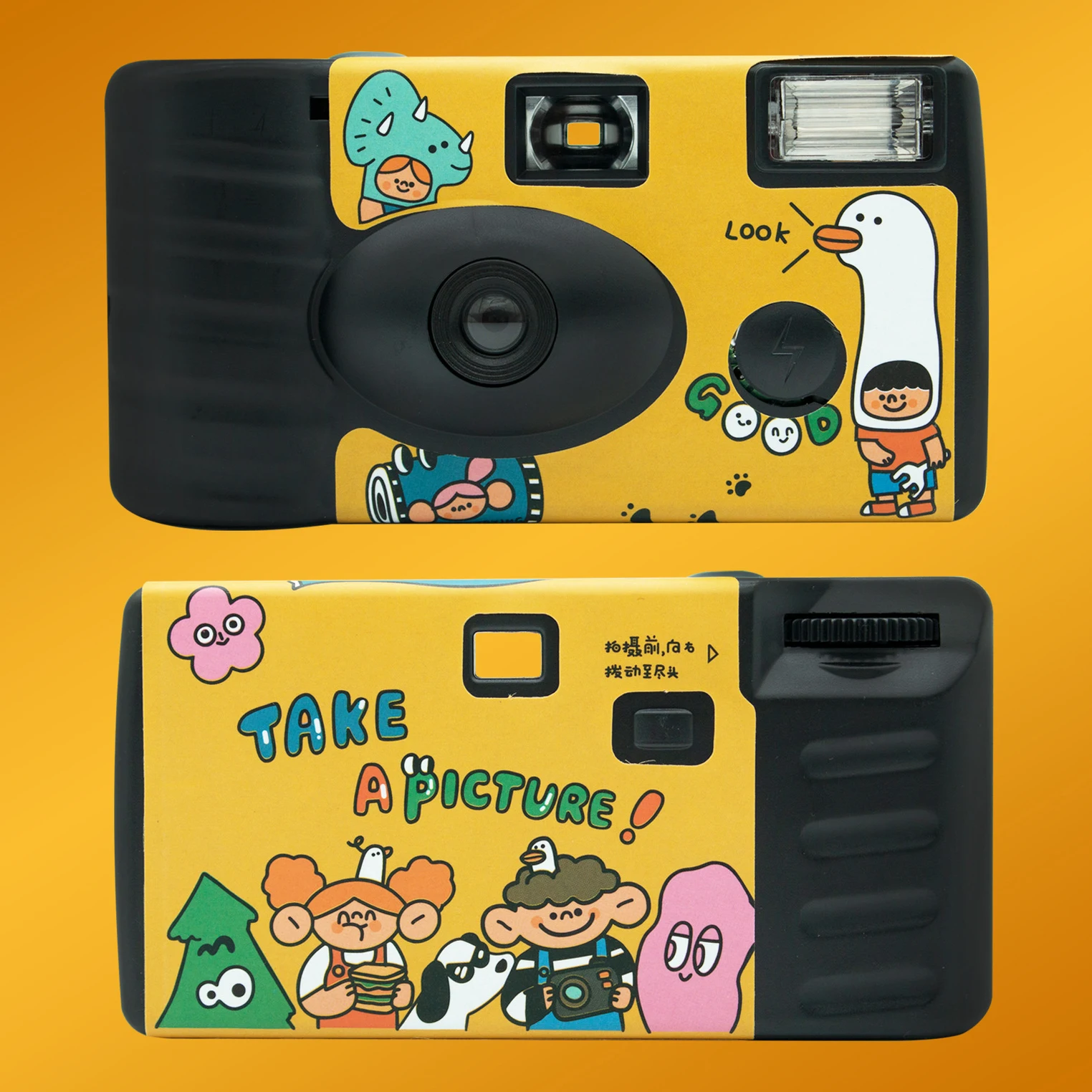 Одноразовая цветная пленочная камера 27 рулонов