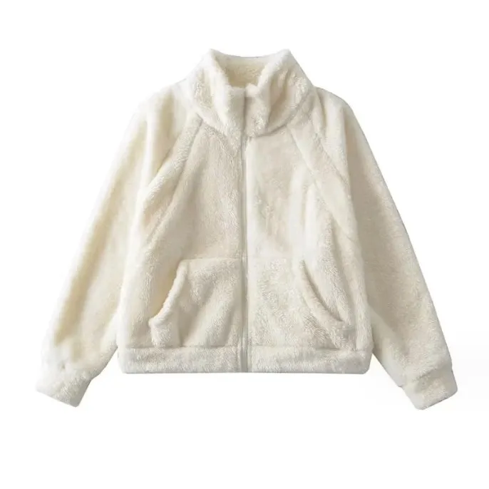 Runwaylover 2404 Mohair 2024 Ladies Fashion Winter Fur Coats