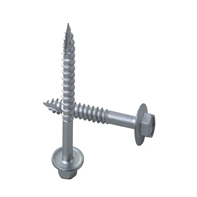 Китайский высококачественный шестигранный фланец DIN7504 из углеродистой стали оцинкованный Шестигранный Шайба головка саморез