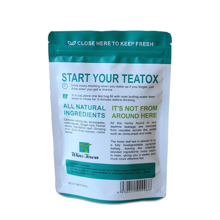 
Factory direct custom logo Natural herbal 14 day detox tea private label 