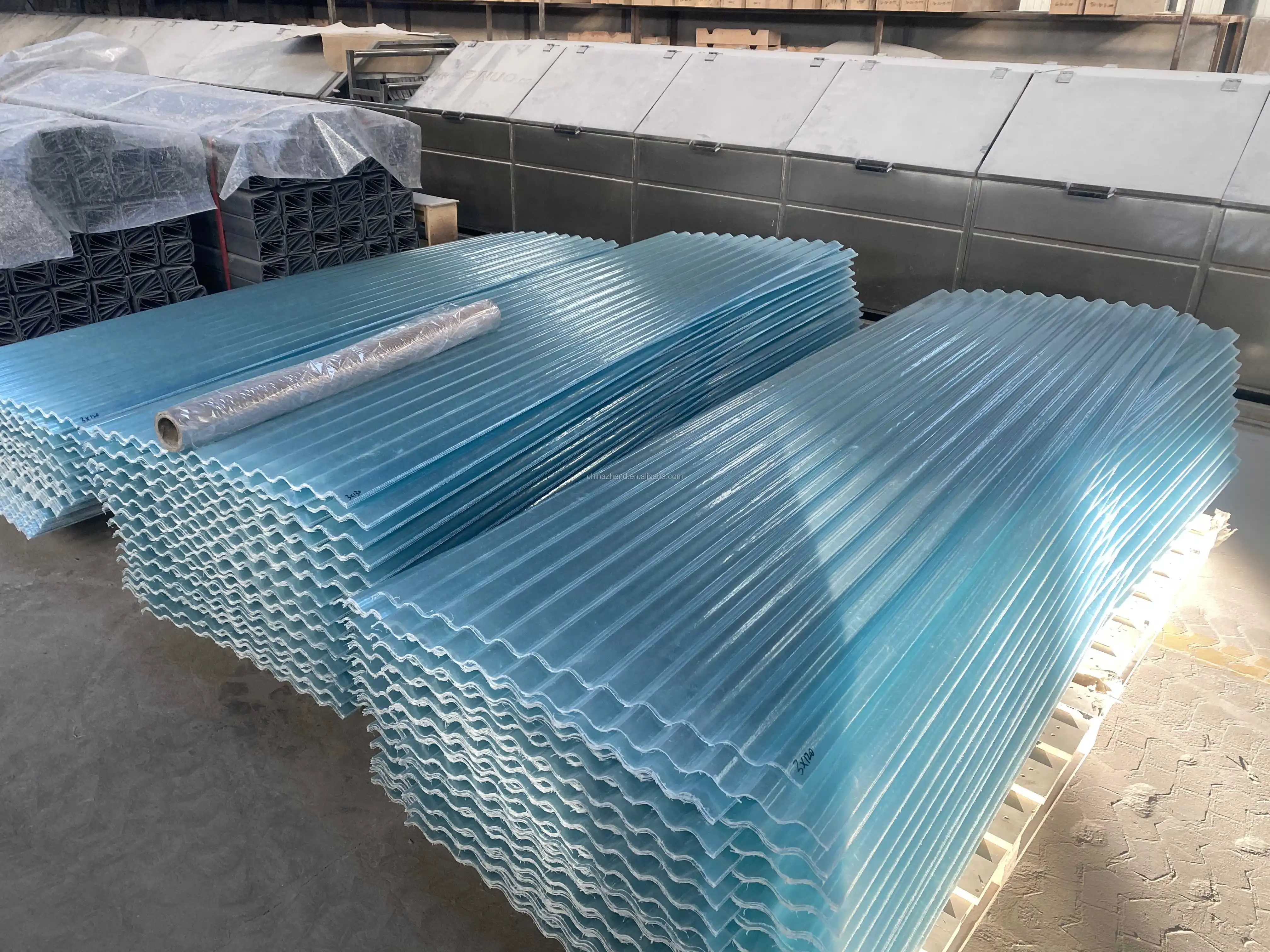 uv protect green house fiberglass reinforced plastics roof tile FRP clear roofing sheet