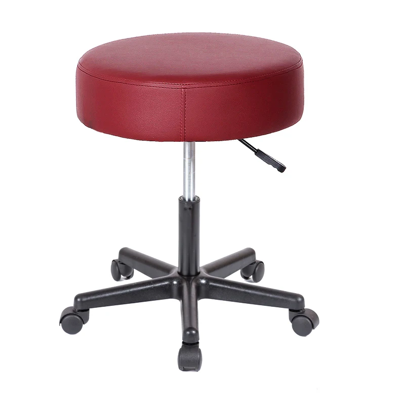 Modern Brown Fabric Hair Cutting Chair Salon Furniture