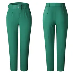High Quality Women Plus Size Long Formal Office Pants Comfy Fall Trousers Ladies Small Leg Pants Trousers For Ladies